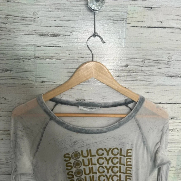 Soulcycle long sleeve size medium gray - Picture 5 of 8